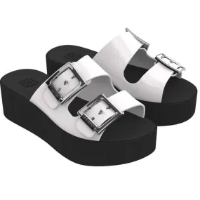 כפכפי פלטפורמה זאקסי לנשים Zaxy Partner Plat Black 18120-90614 black/white