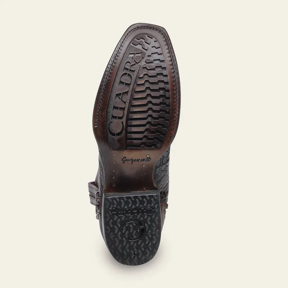 1J3MFY - Cuadra honey dress cowboy fuscus zip ankle boots for men