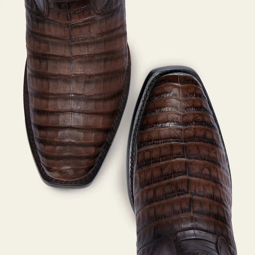 1J3MFY - Cuadra honey dress cowboy fuscus zip ankle boots for men
