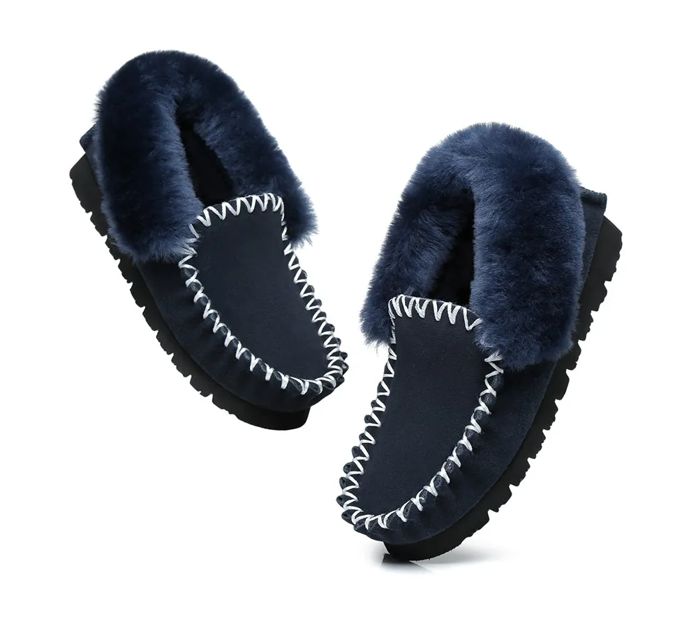 Australian Shepherd® UGG Australia Premium Sheepskin Women and Men Popo Moccasins