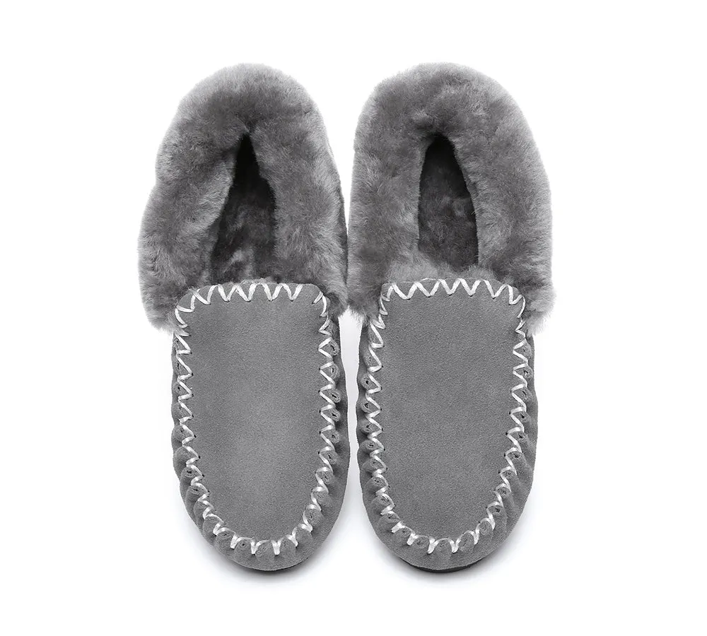 Australian Shepherd® UGG Australia Premium Sheepskin Women and Men Popo Moccasins
