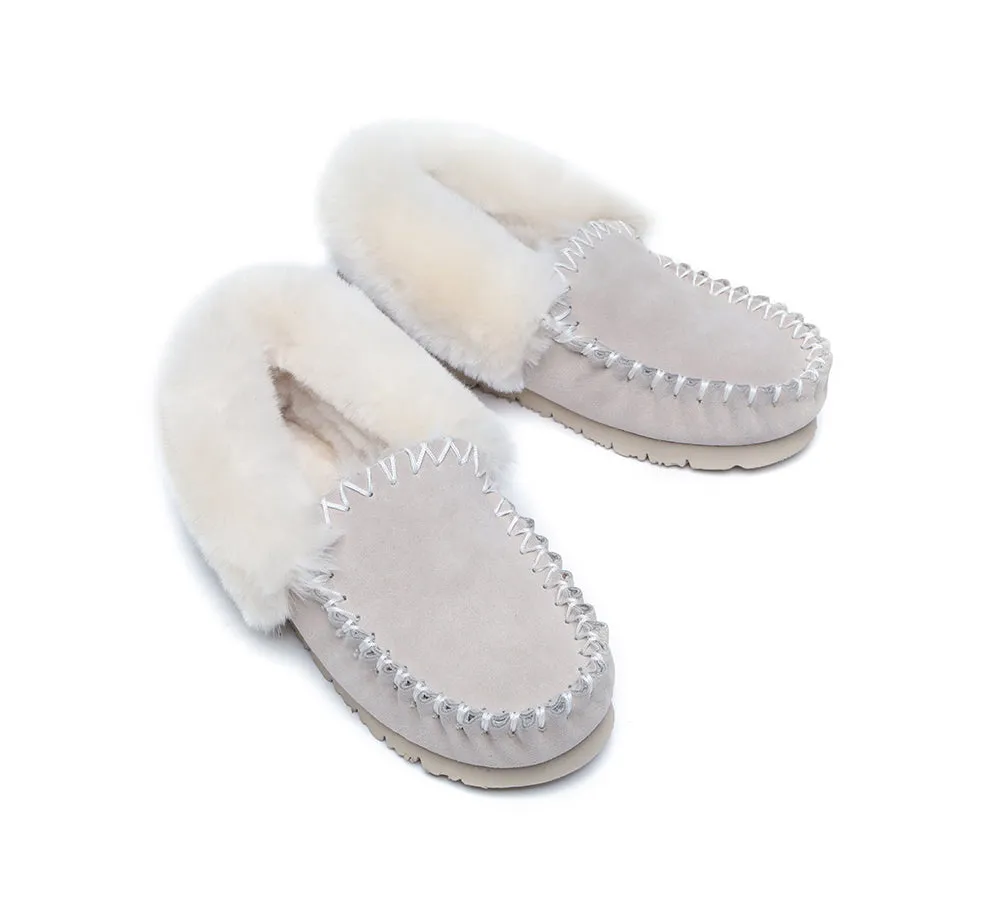 Australian Shepherd® UGG Australia Premium Sheepskin Women and Men Popo Moccasins