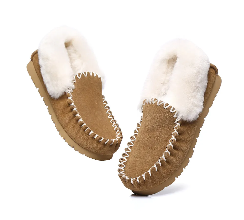 Australian Shepherd® UGG Australia Premium Sheepskin Women and Men Popo Moccasins