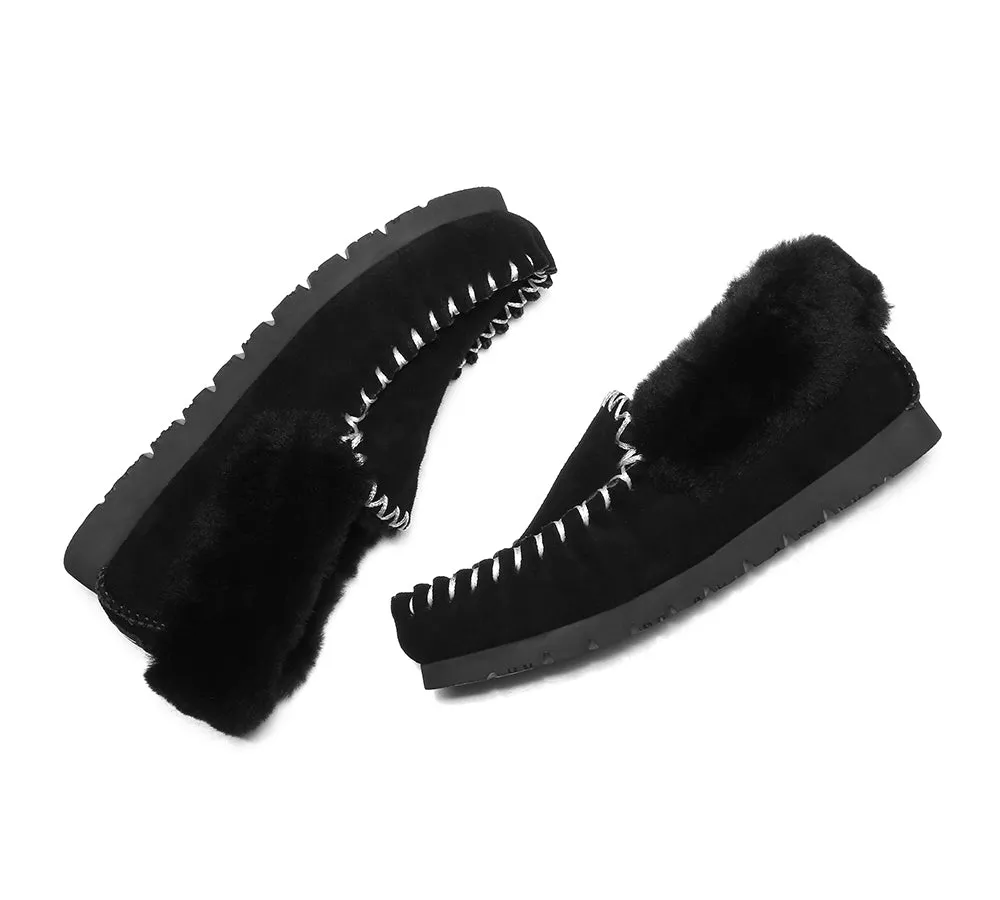 Australian Shepherd® UGG Australia Premium Sheepskin Women and Men Popo Moccasins