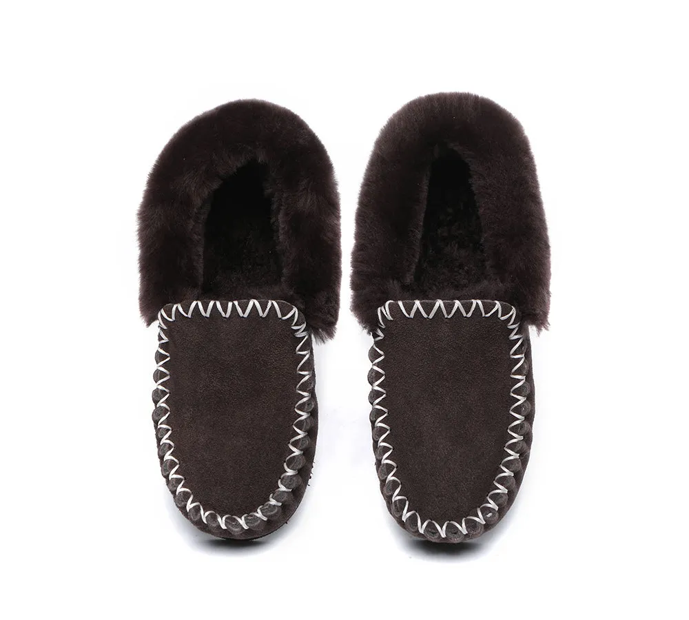 Australian Shepherd® UGG Australia Premium Sheepskin Women and Men Popo Moccasins