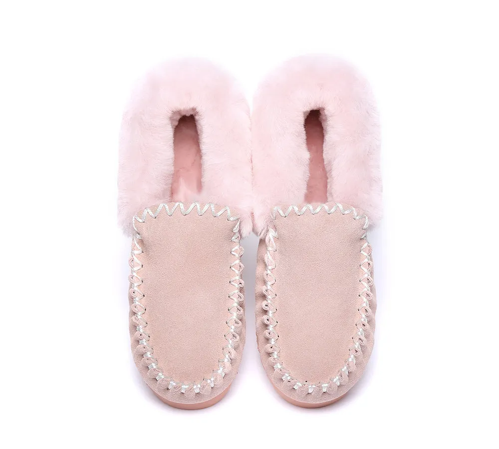 Australian Shepherd® UGG Australia Premium Sheepskin Women and Men Popo Moccasins