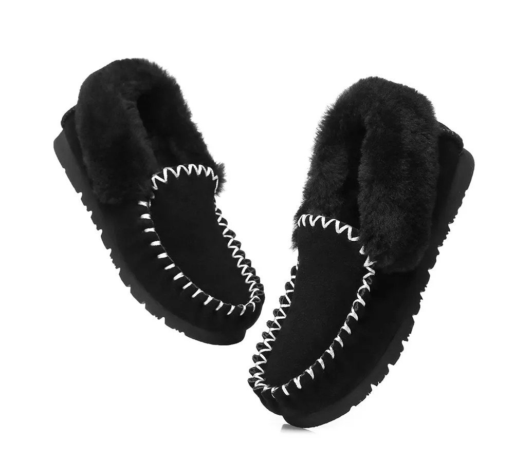 Australian Shepherd® UGG Australia Premium Sheepskin Women and Men Popo Moccasins