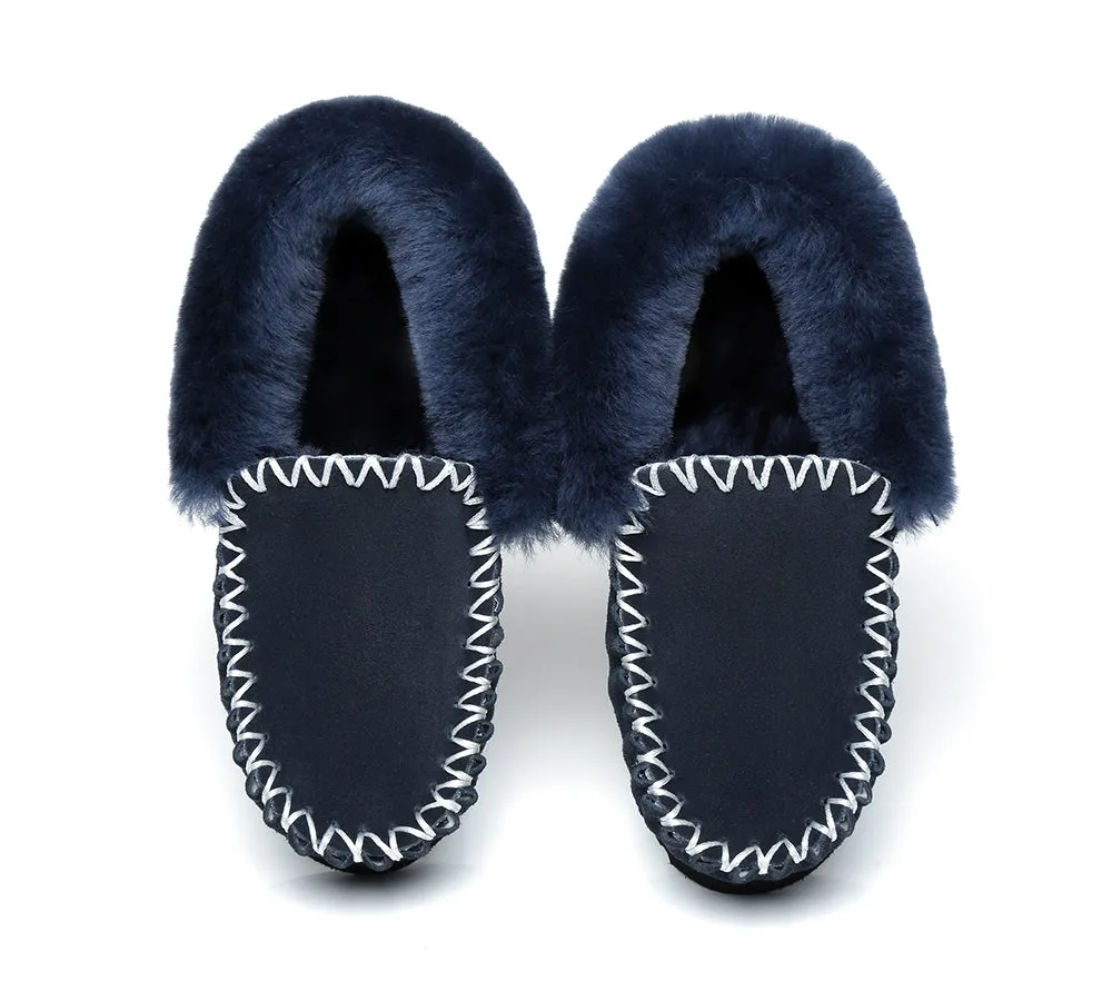 Australian Shepherd® UGG Australia Premium Sheepskin Women and Men Popo Moccasins