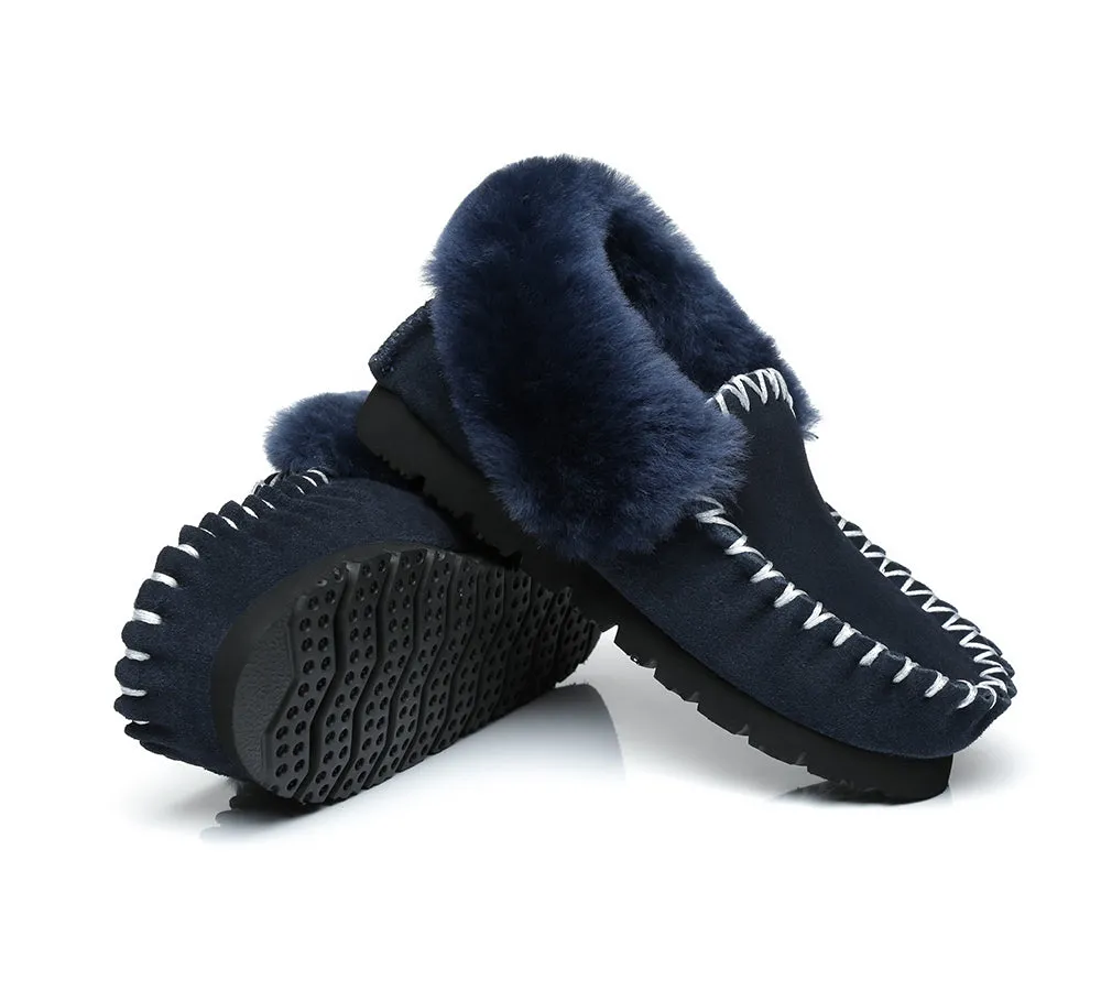 Australian Shepherd® UGG Australia Premium Sheepskin Women and Men Popo Moccasins