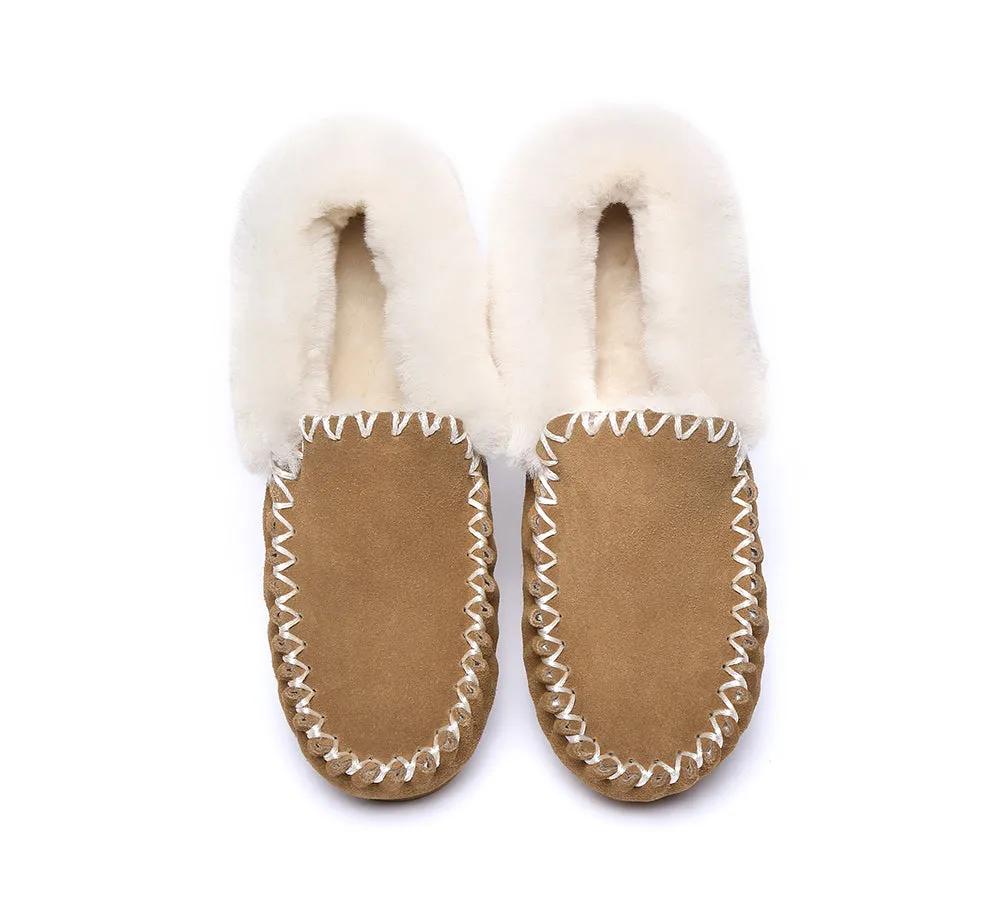 Australian Shepherd® UGG Australia Premium Sheepskin Women and Men Popo Moccasins