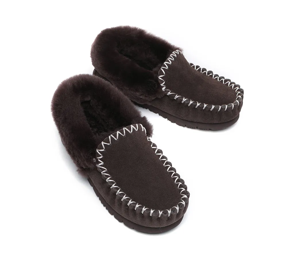 Australian Shepherd® UGG Australia Premium Sheepskin Women and Men Popo Moccasins