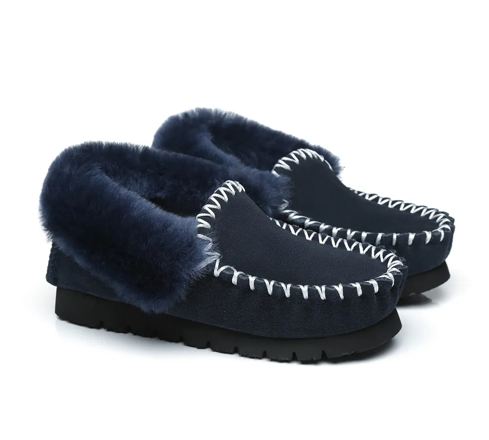 Australian Shepherd® UGG Australia Premium Sheepskin Women and Men Popo Moccasins