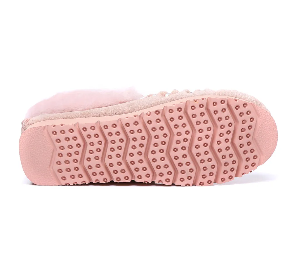 Australian Shepherd® UGG Australia Premium Sheepskin Women and Men Popo Moccasins