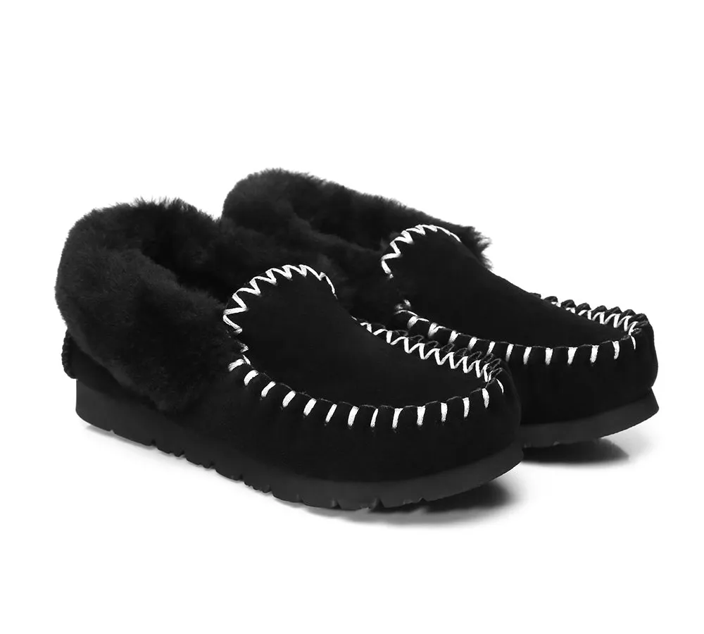 Australian Shepherd® UGG Australia Premium Sheepskin Women and Men Popo Moccasins