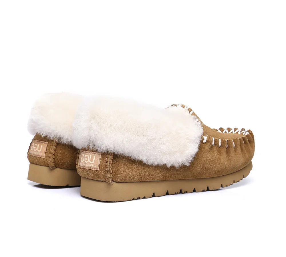 Australian Shepherd® UGG Australia Premium Sheepskin Women and Men Popo Moccasins