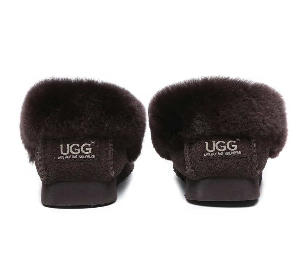 Australian Shepherd® UGG Australia Premium Sheepskin Women and Men Popo Moccasins