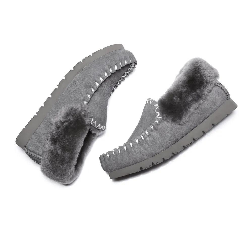 Australian Shepherd® UGG Australia Premium Sheepskin Women and Men Popo Moccasins