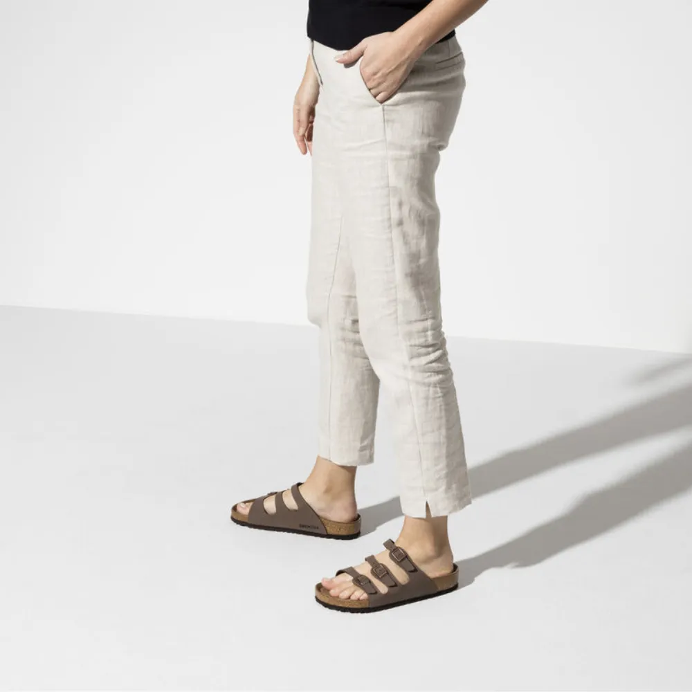 Birkenstock Florida Mocca BirkiBuc (Soft Footbed)