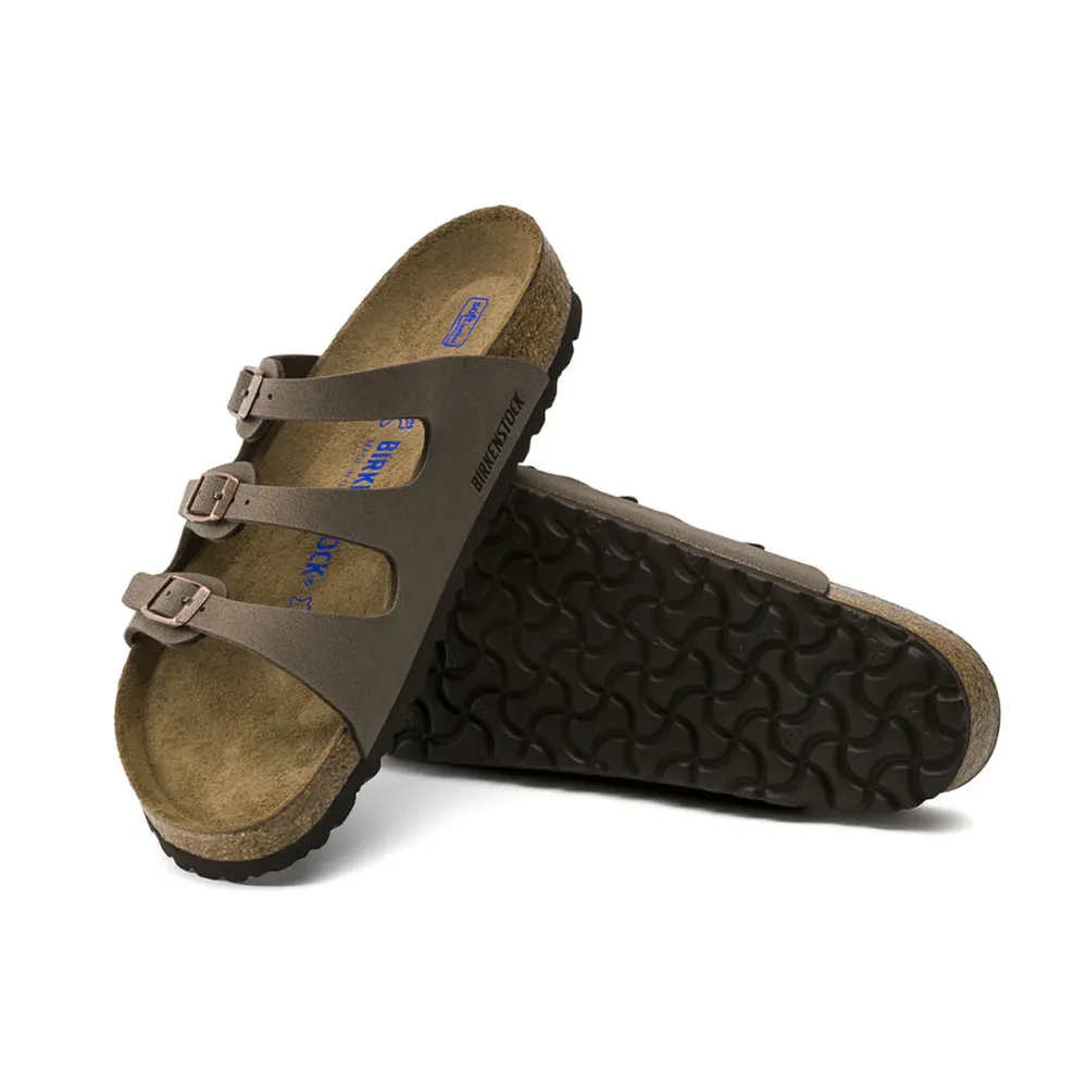 Birkenstock Florida Mocca BirkiBuc (Soft Footbed)