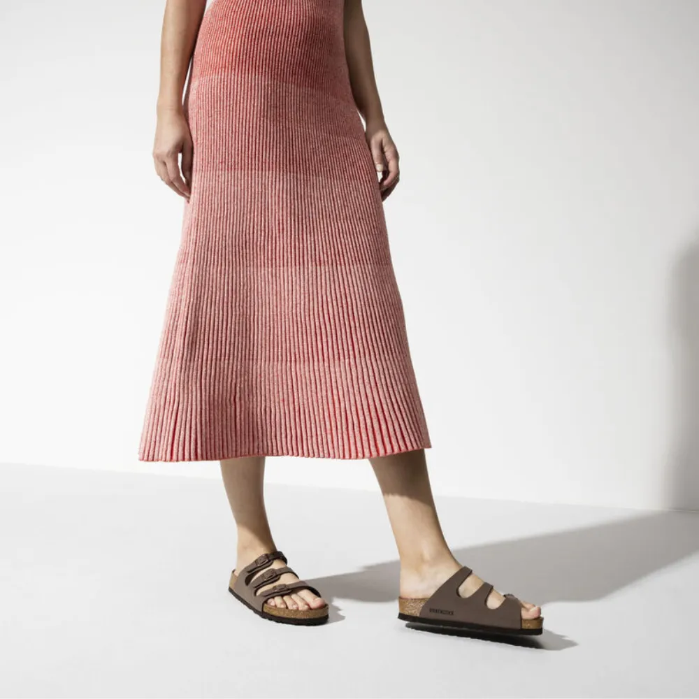 Birkenstock Florida Mocca BirkiBuc (Soft Footbed)