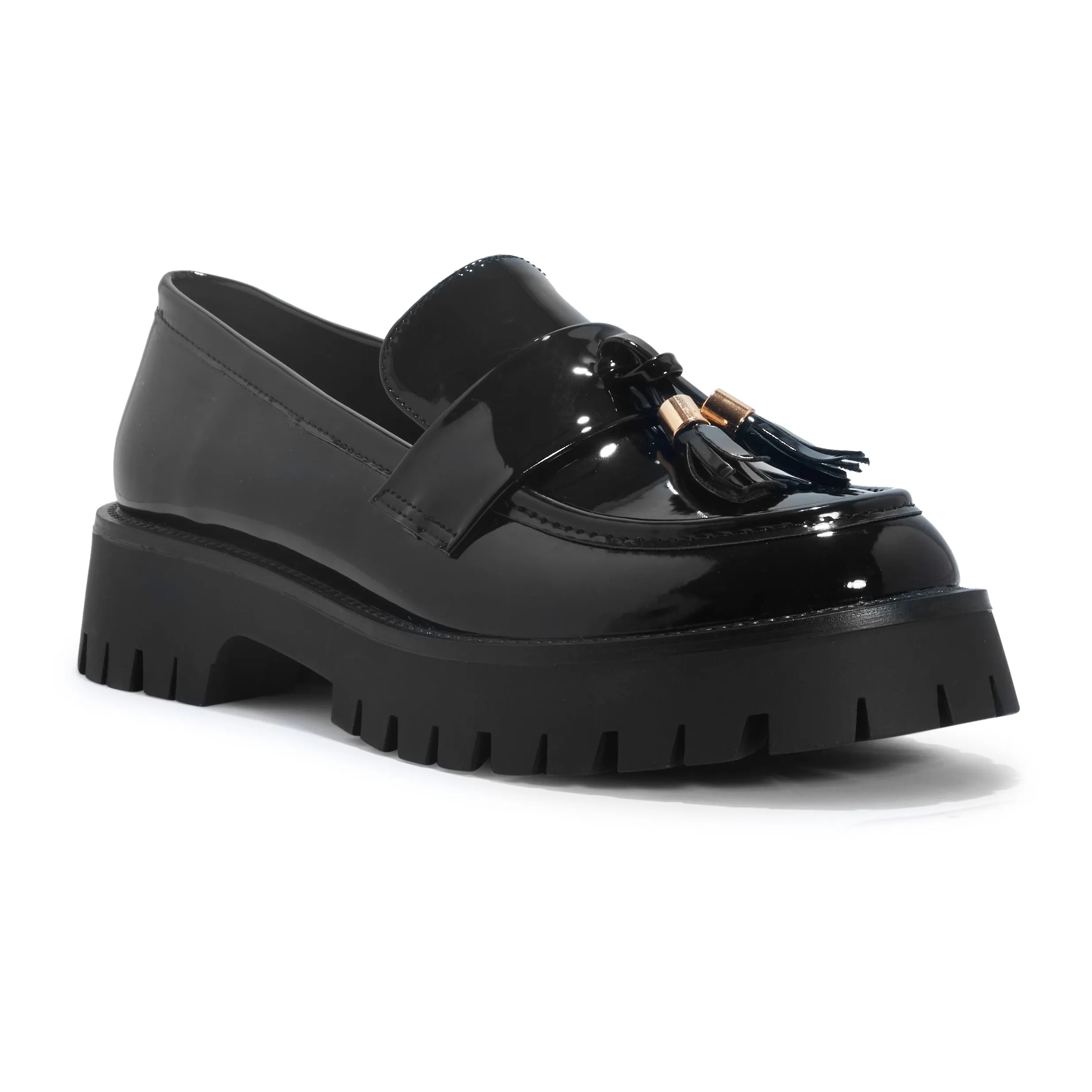 BOSMO3 TASSLE CHUNKY LOAFER