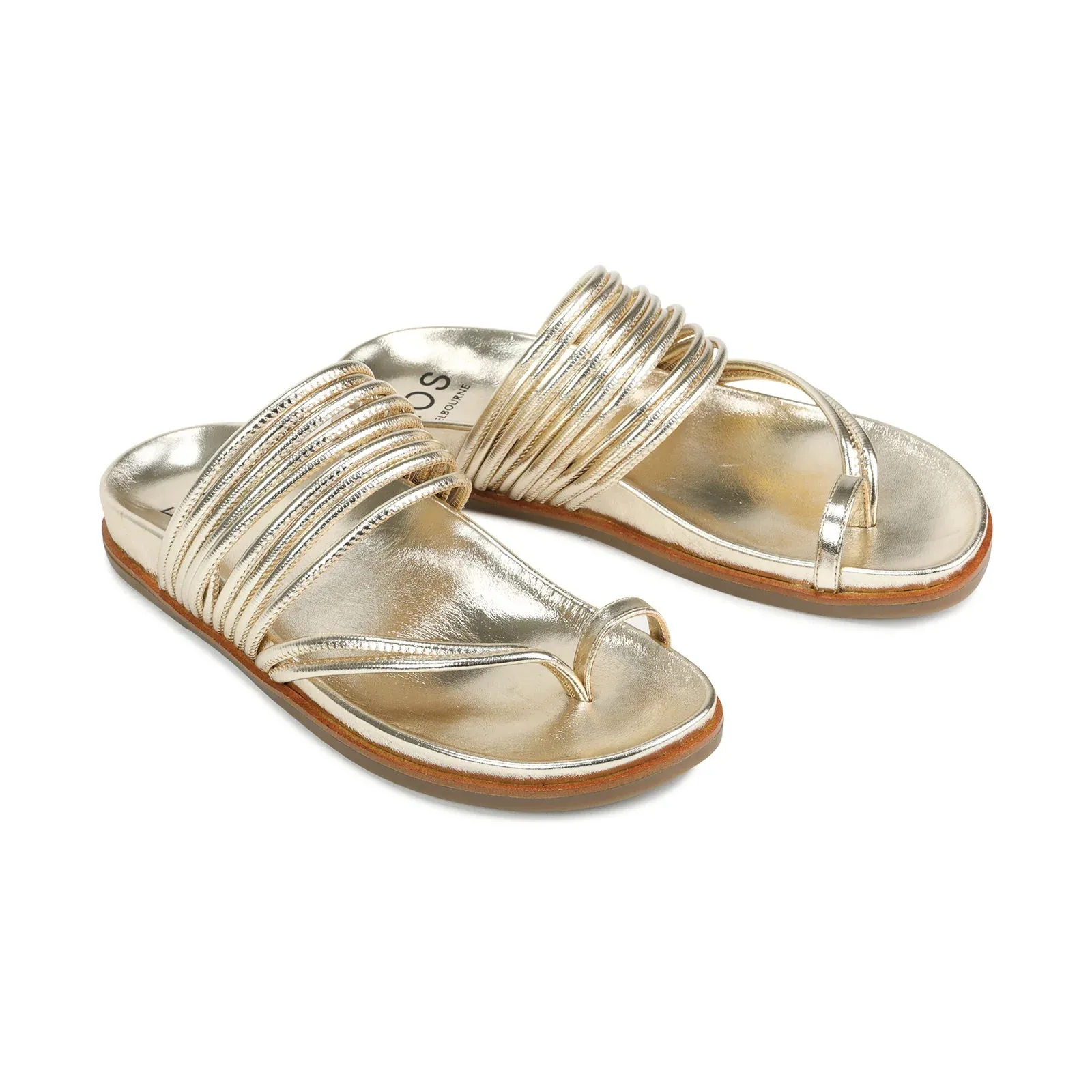 Carmella Slide - Soft Gold
