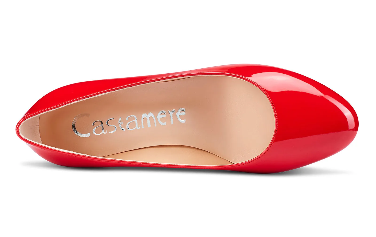 Castamere Womens Wedge Heels Pumps Comfort Slip-on Round-Toe Basic Pump 2Inch Mid-Heel