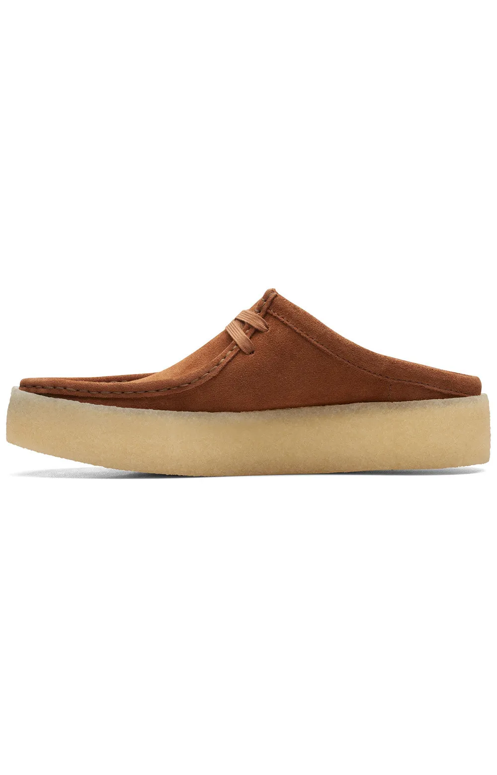 Clarks Originals Wallabee Cup Lo Men's Black Suede Mule 26167287
