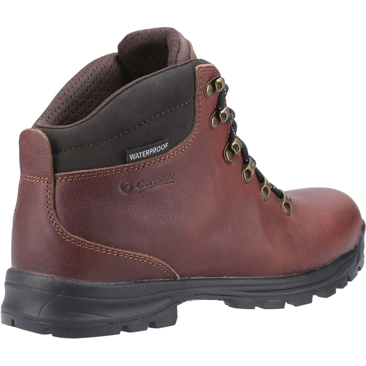 Cotswold Kingsway Brown Mens Crazy Horse Leather Hikers