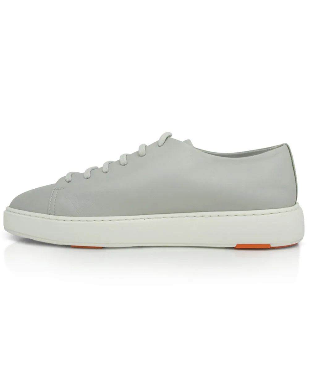 Drunks Leather Sneaker in Light Grey