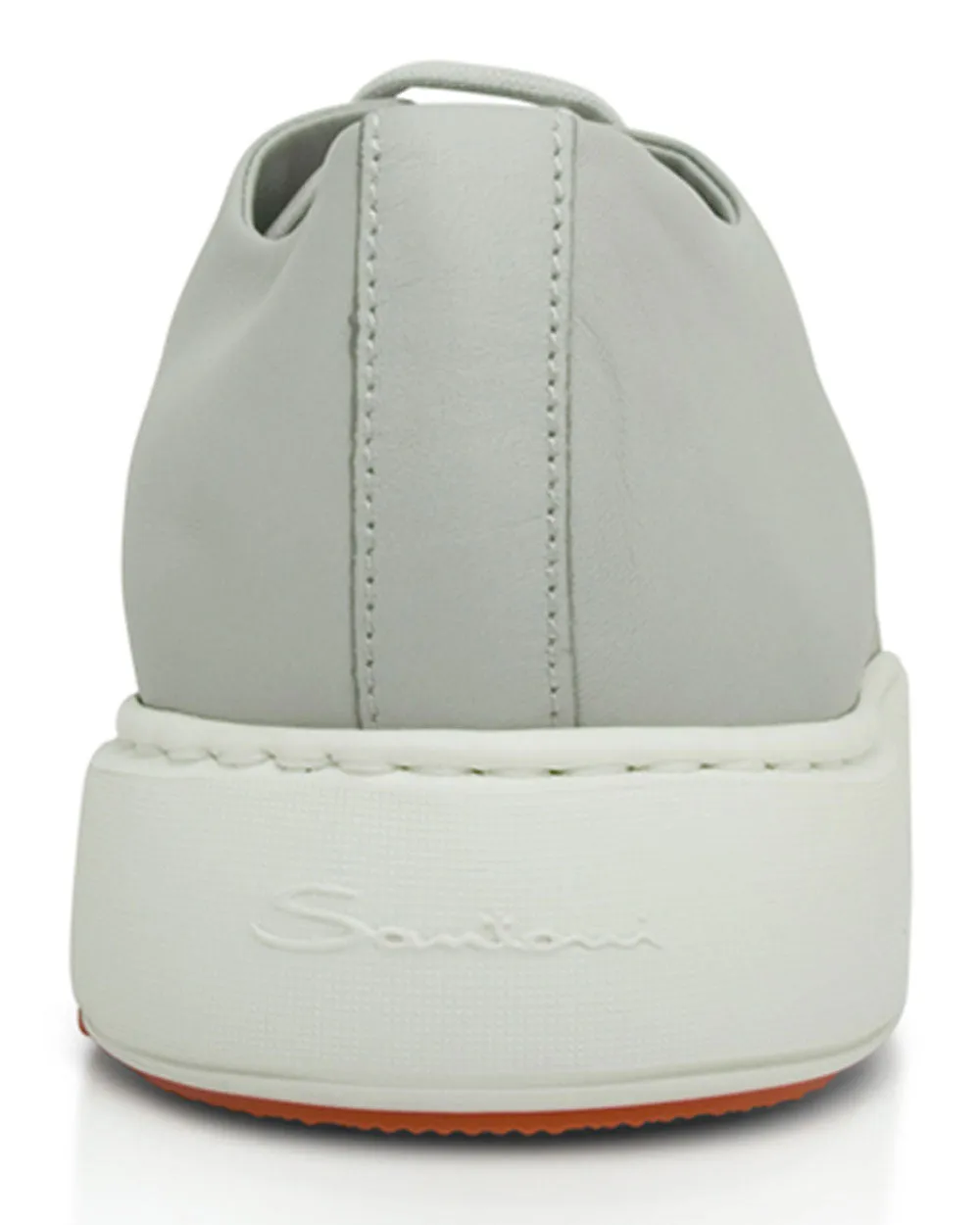 Drunks Leather Sneaker in Light Grey