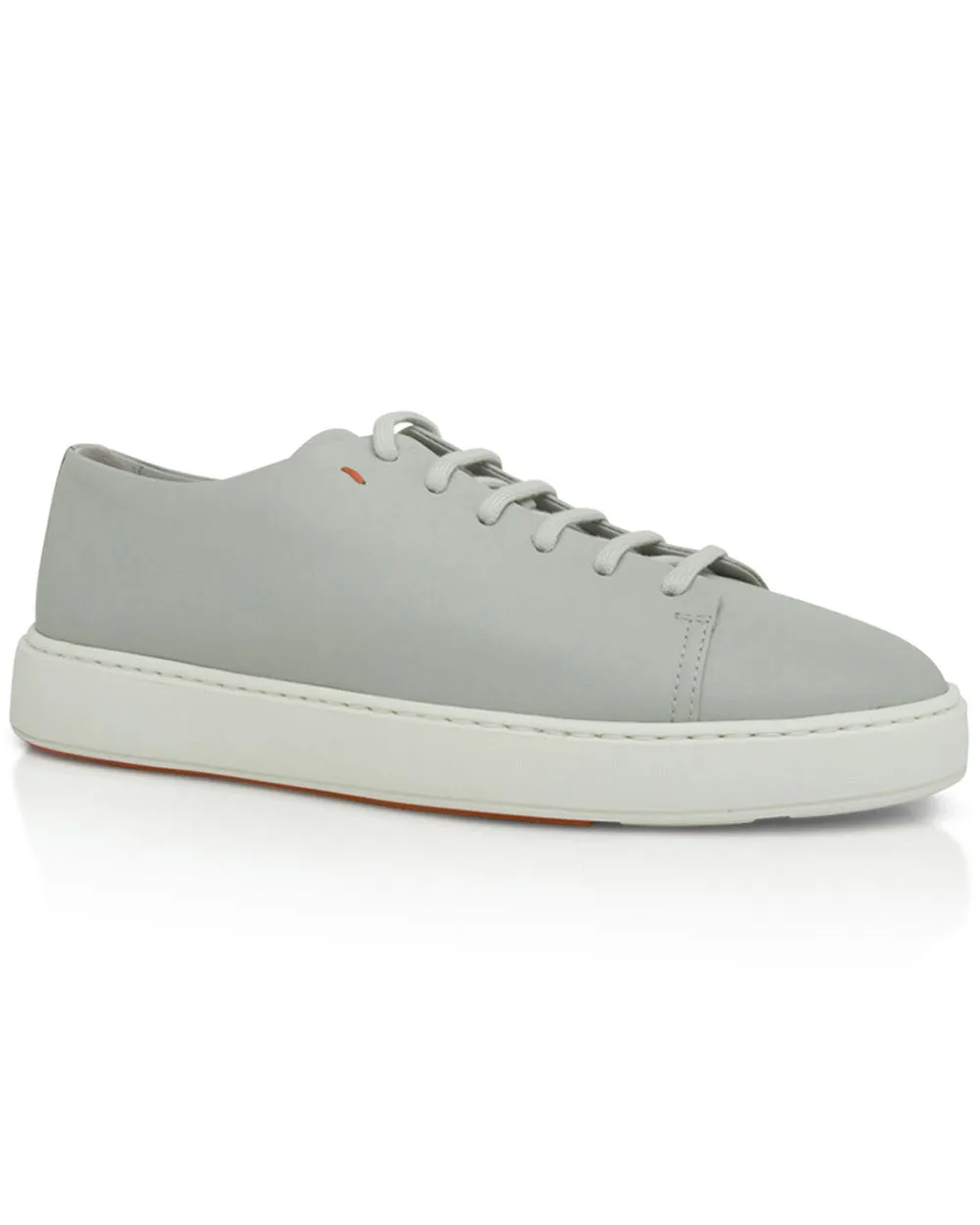 Drunks Leather Sneaker in Light Grey