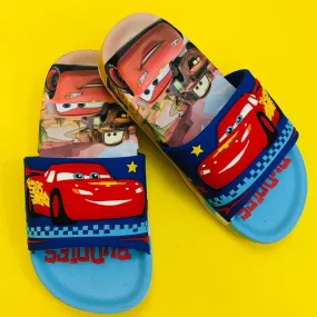 DS The Cars Navy Blue Slippers 1937
