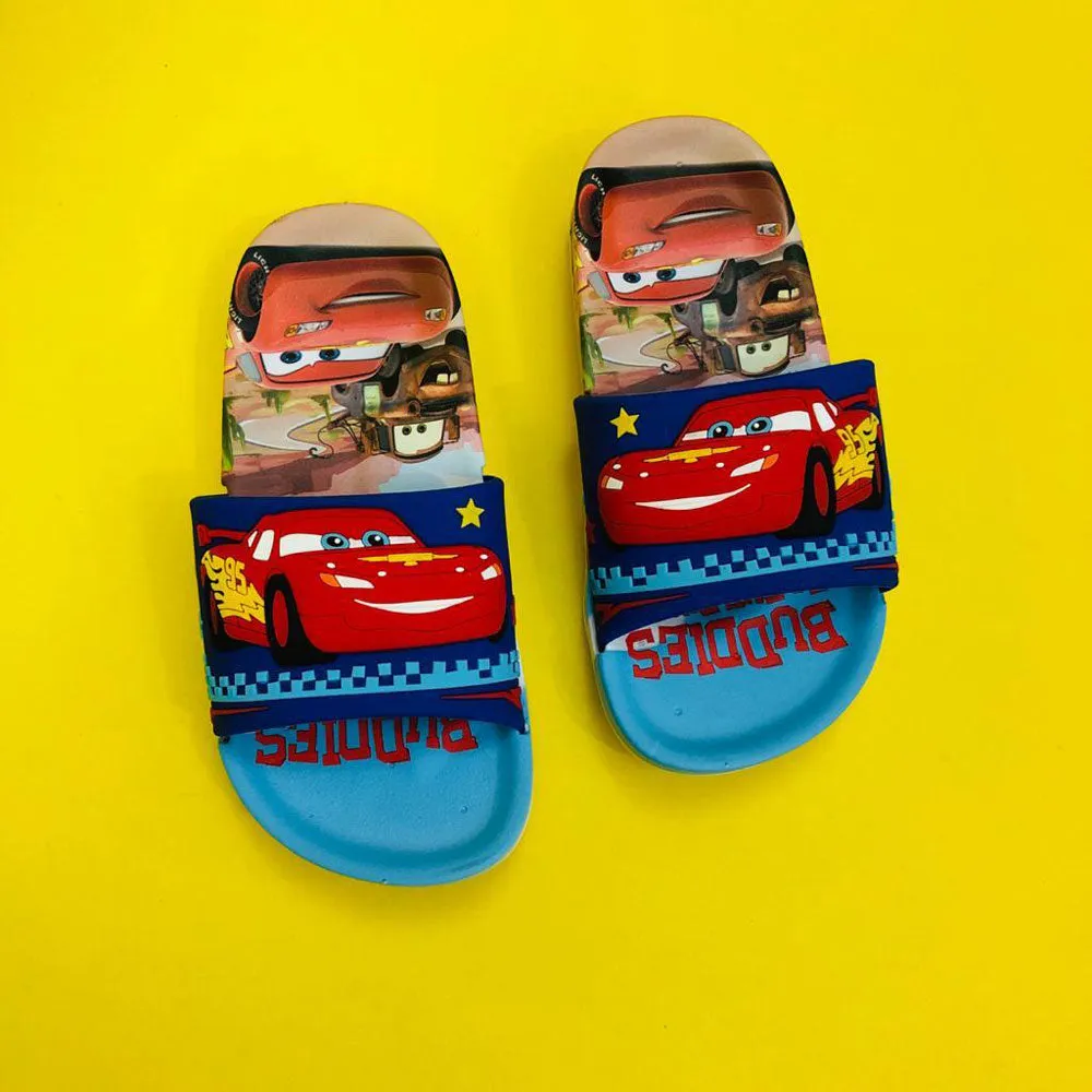 DS The Cars Navy Blue Slippers 1937