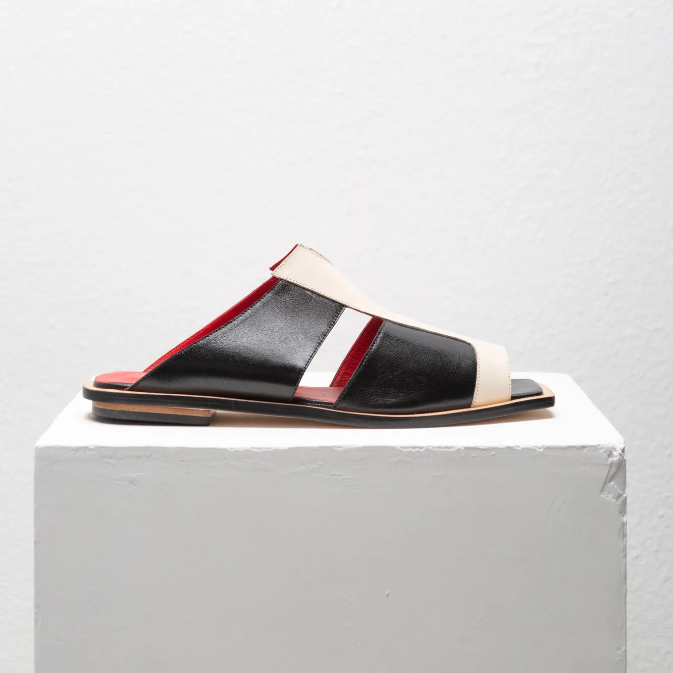 Elza Colorblock Mules