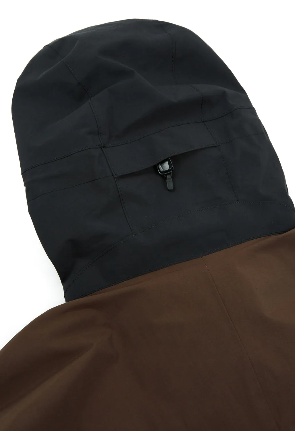 Goldwin Pertex Unlimited 2L Jacket - Jet Brown / Black