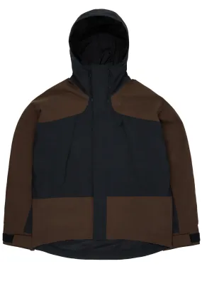 Goldwin Pertex Unlimited 2L Jacket - Jet Brown / Black