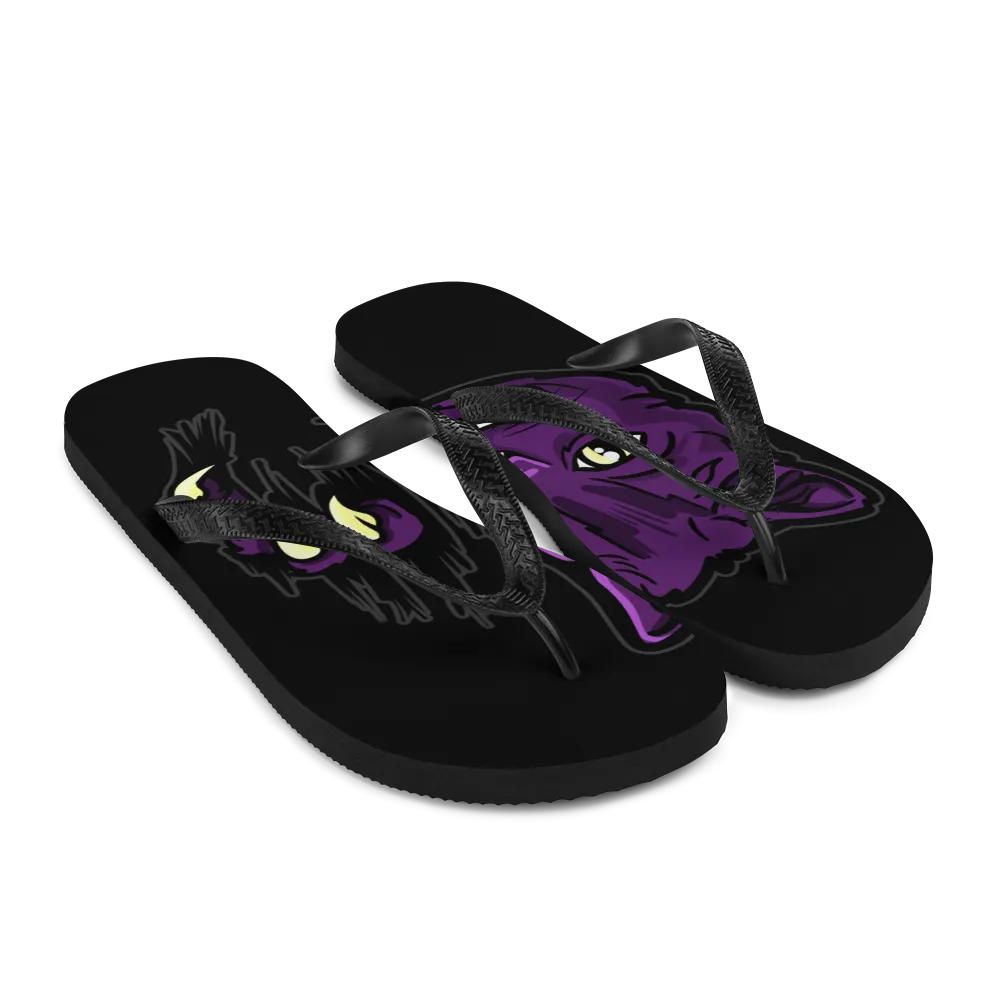 KittyChaos Logo Flip-Flops