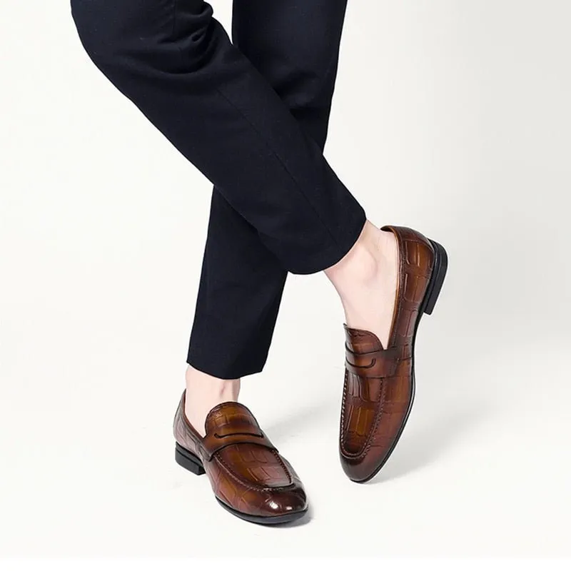 Luxalon Business Slip Loafers