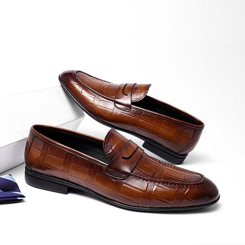 Luxalon Business Slip Loafers