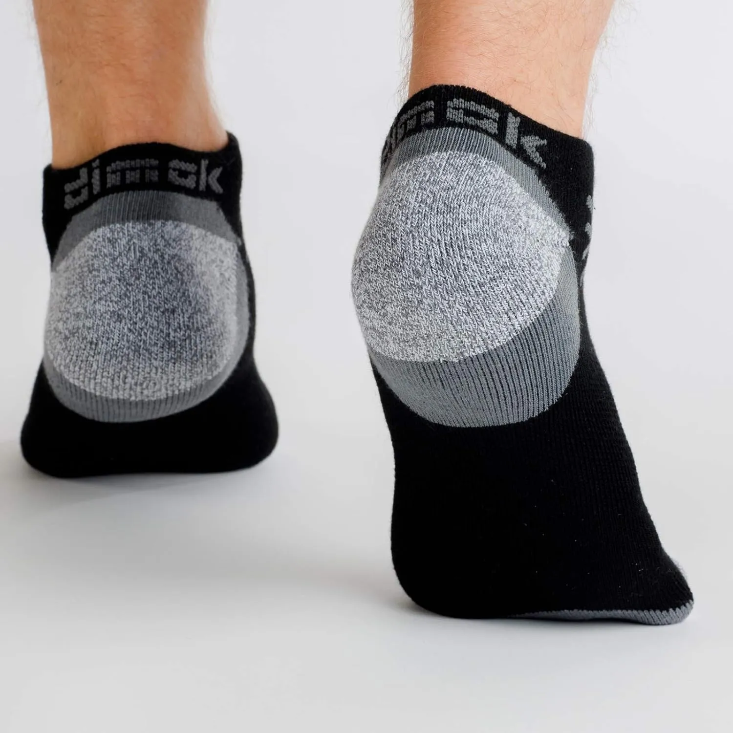 Mens Ankle Socks Athletic Cushioned Breathable Low Cut - No Show Sports Workout Running Socks - Exercise Socks 6 Pack
