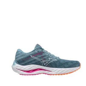 Mizuno Women's Wave Inspire 19 Running Shoes in Blue/White SS23