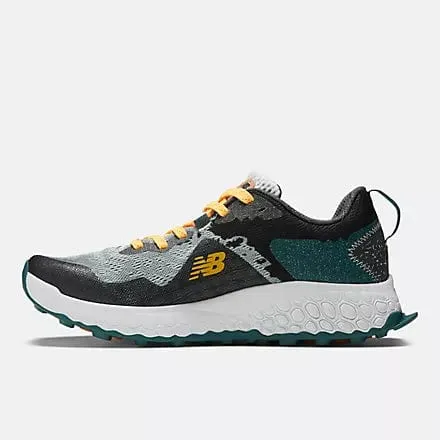 New Balance Men's Hierro v7 Trail Runners- Grey/Green