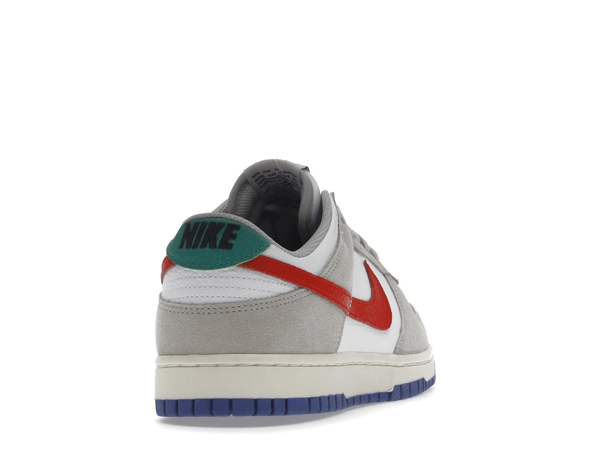 Nike Dunk Low Light Iron Ore Red Blue