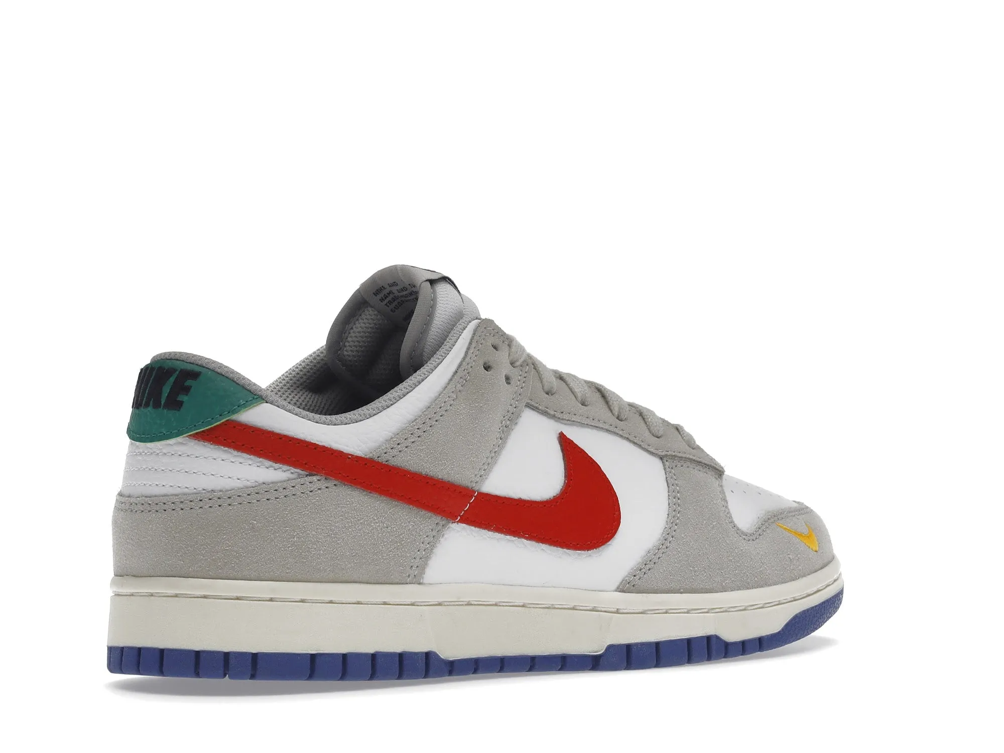 Nike Dunk Low Light Iron Ore Red Blue