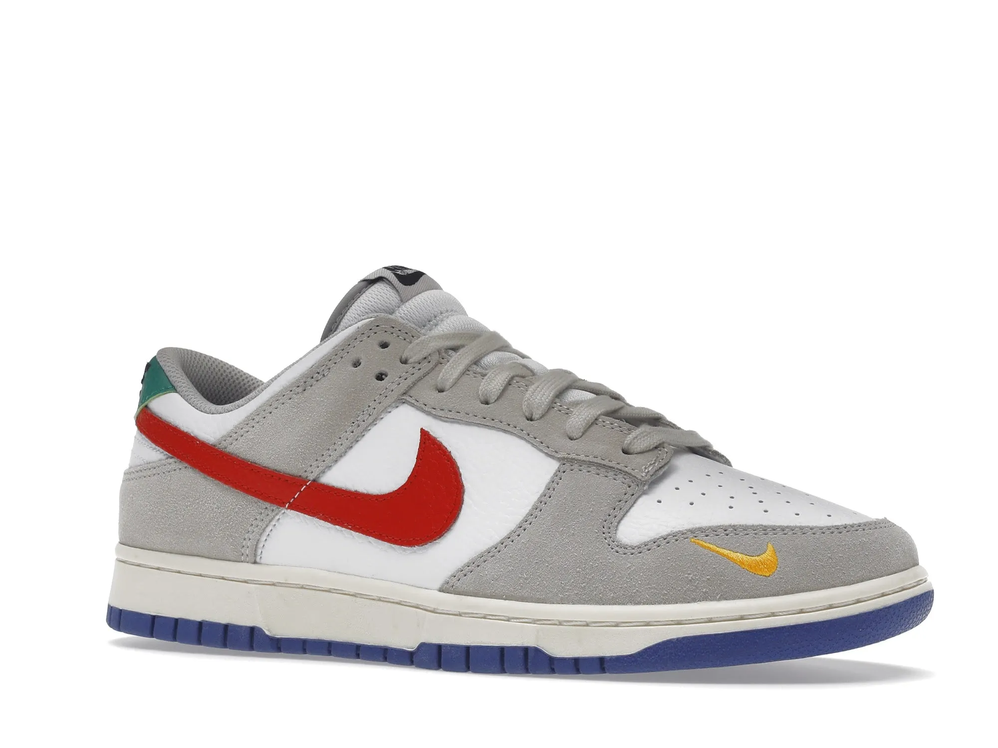 Nike Dunk Low Light Iron Ore Red Blue