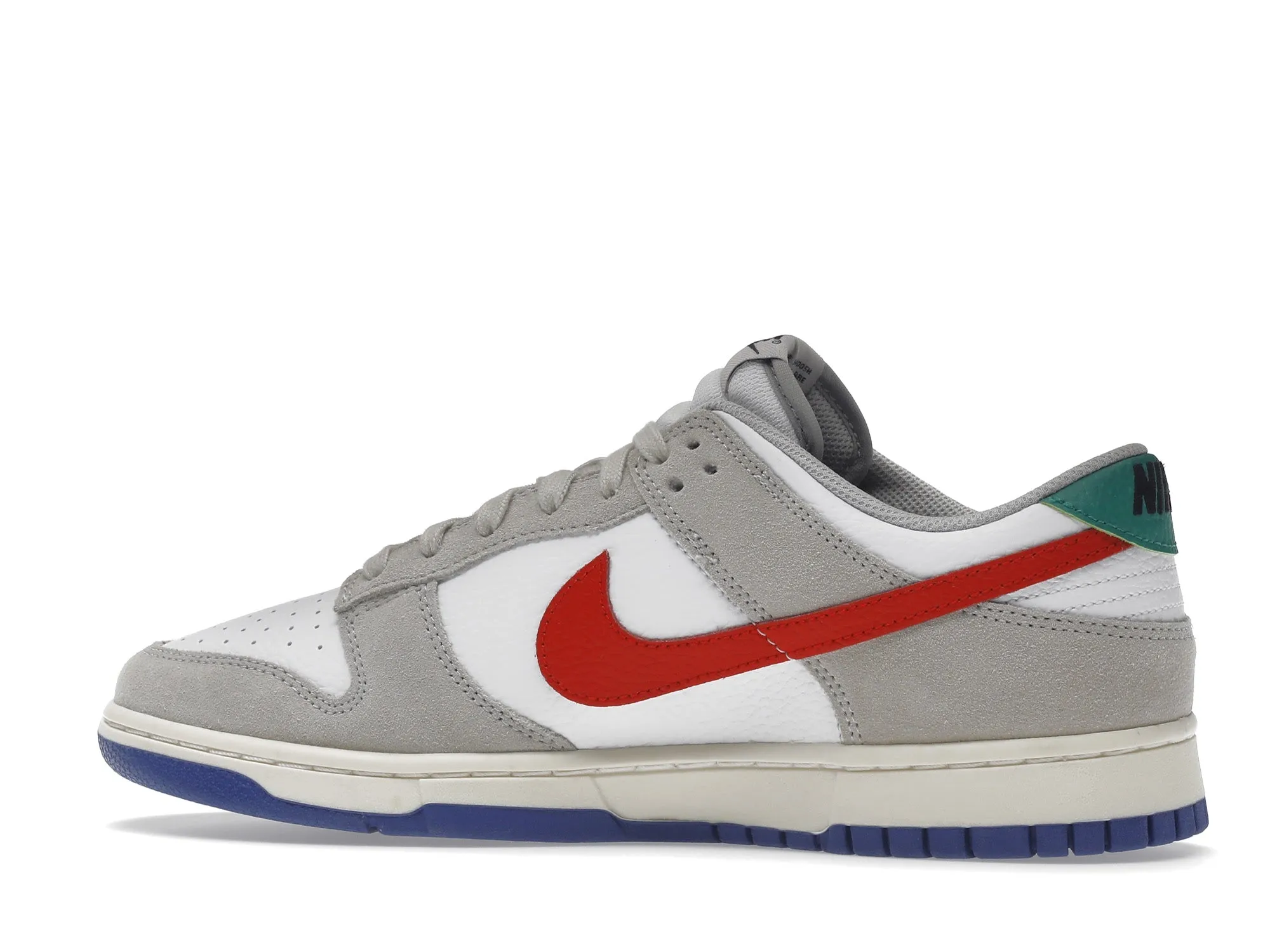 Nike Dunk Low Light Iron Ore Red Blue