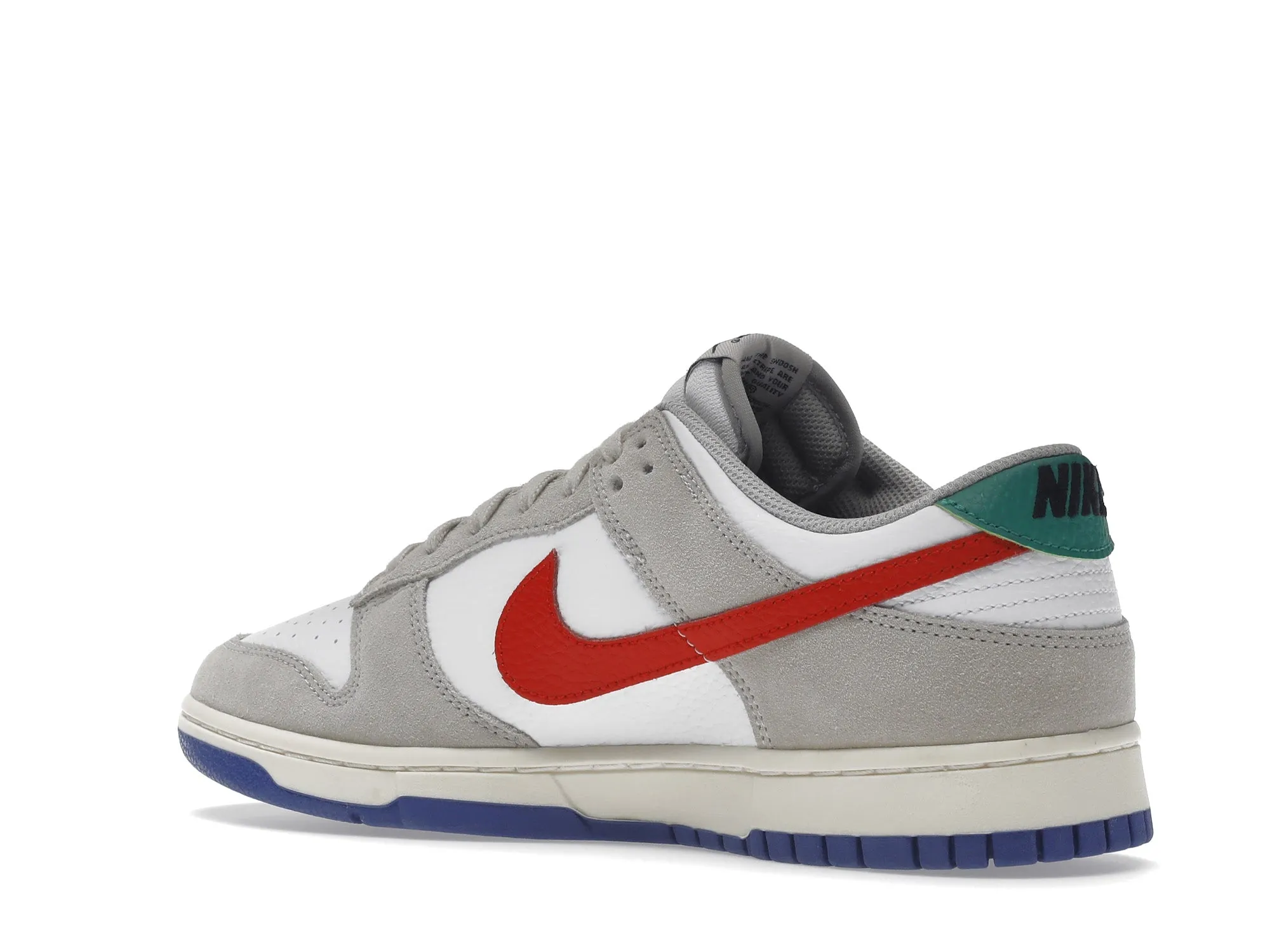 Nike Dunk Low Light Iron Ore Red Blue