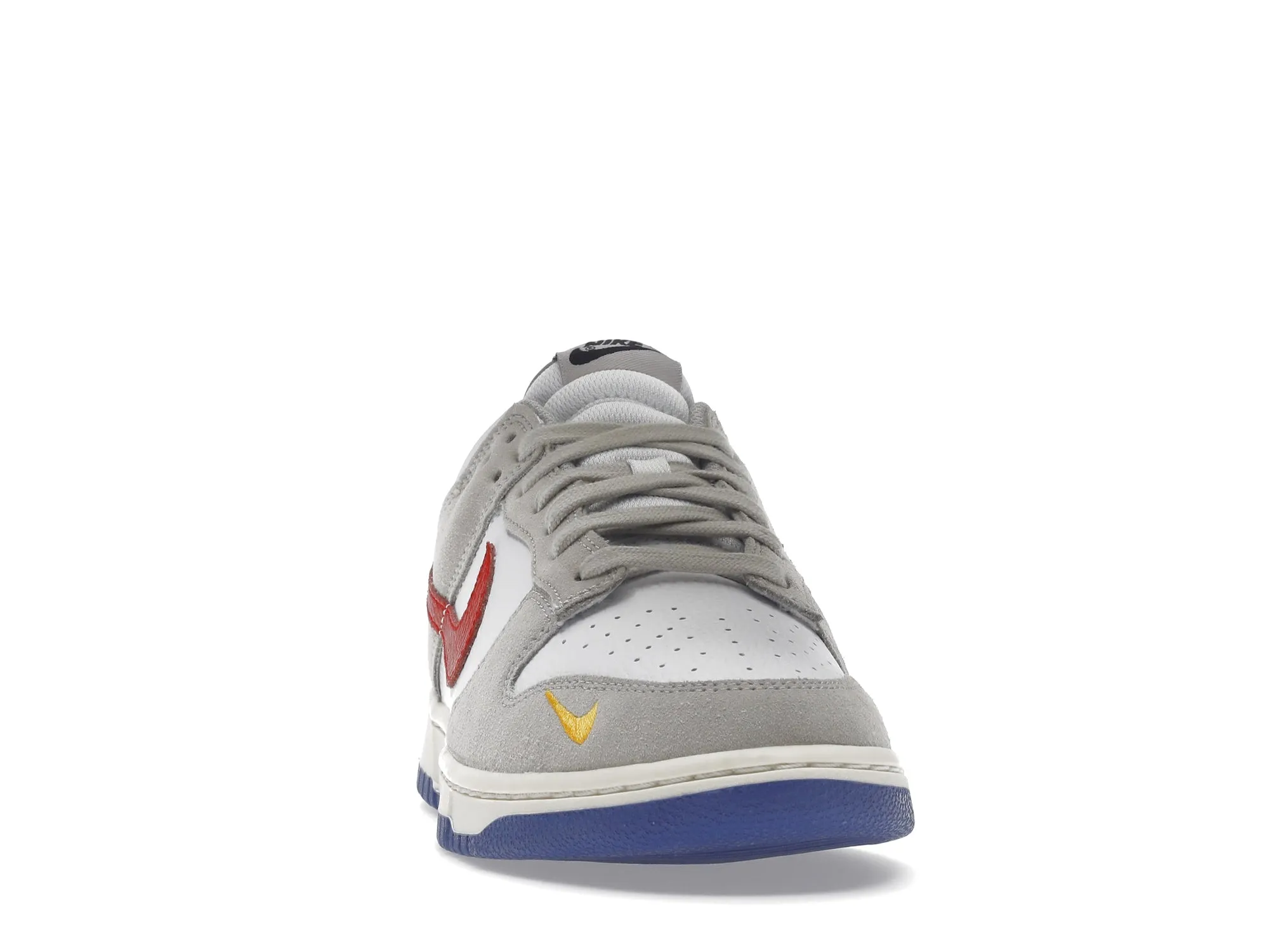 Nike Dunk Low Light Iron Ore Red Blue