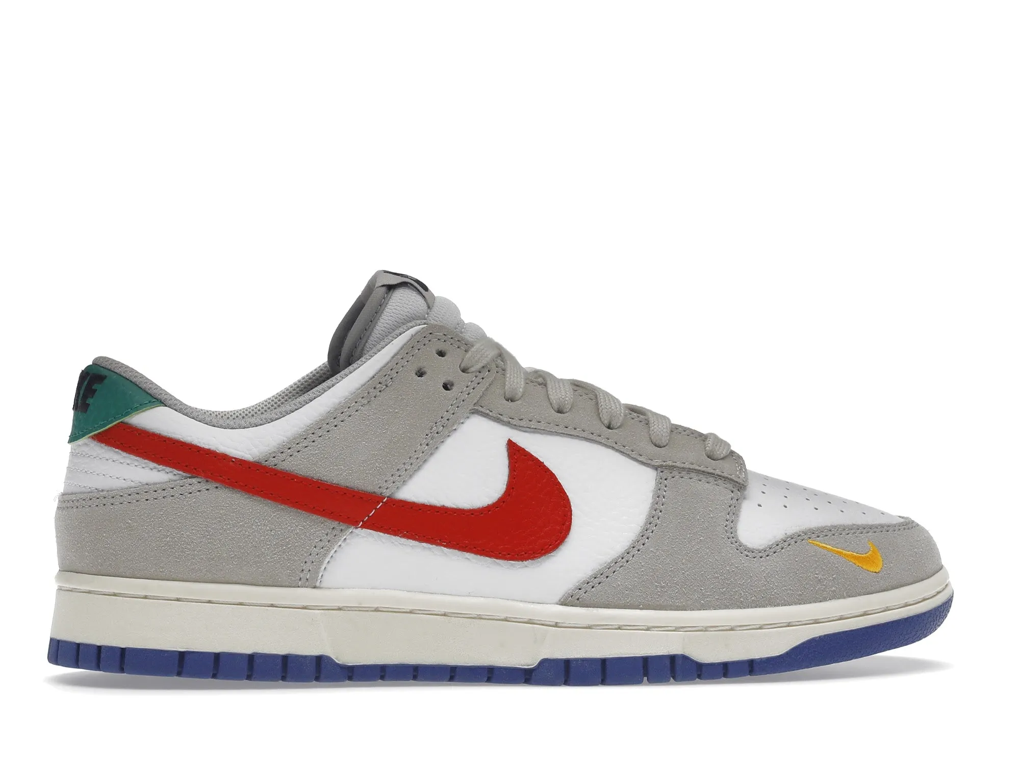 Nike Dunk Low Light Iron Ore Red Blue